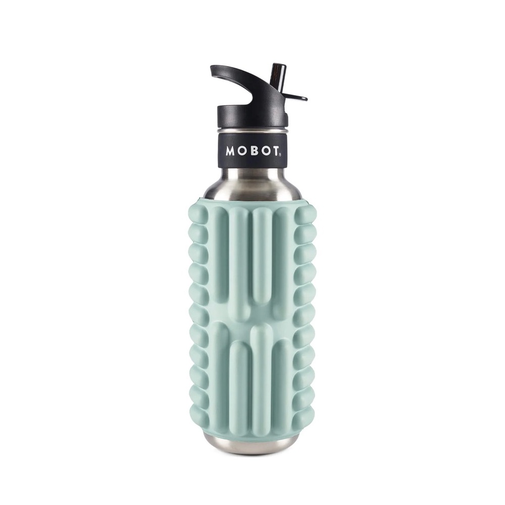 MOBOT GRACE 27 OZ FOAM ROLLER WATER BOTTLE SKY BRAND NEW WITH TAGS